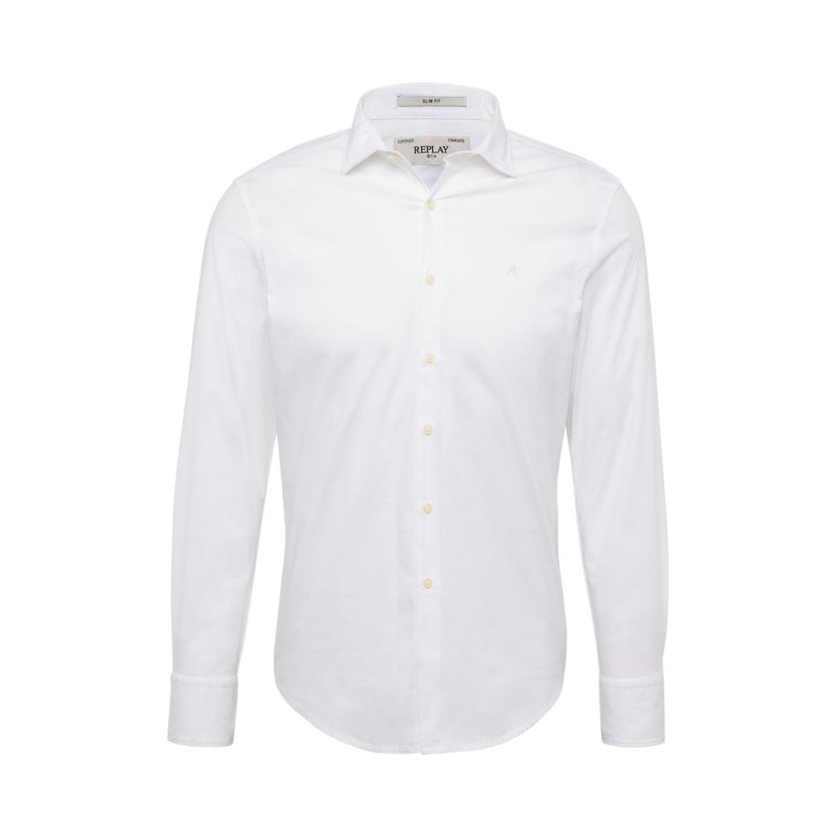 Replay REPLAY Overhemd wit -