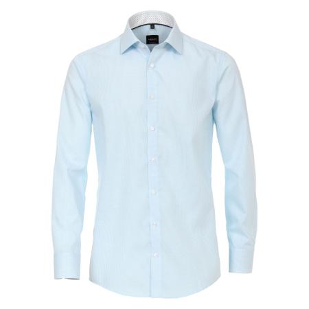Venti Overhemd turquoise, Ruit