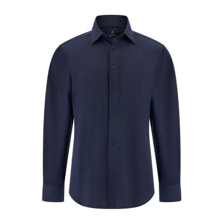Boggi Milano Boggi Milano Overhemd navy