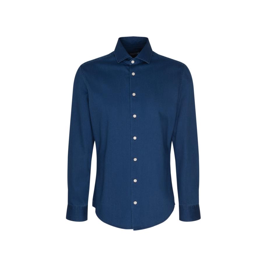 Seidensticker SEIDENSTICKER Overhemd donkerblauw -