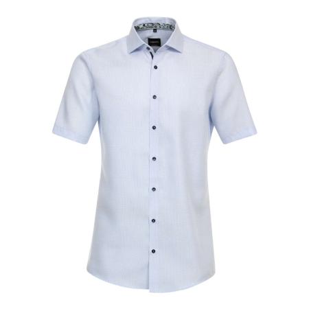 Venti Overhemd Korte mouw blauw