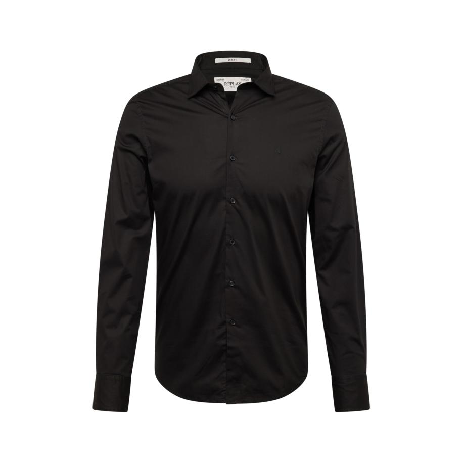 Replay REPLAY Overhemd zwart -