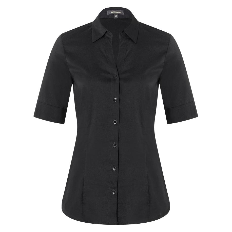 More & More MORE & MORE Blouse zwart -