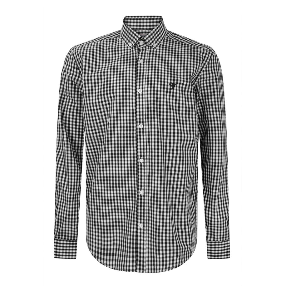 Felix Hardy Felix Hardy Overhemd zwart / wit -