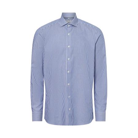 OLYMP Zakelijk overhemd blauw / wit