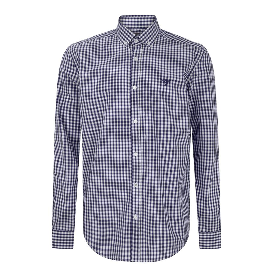 Felix Hardy Felix Hardy Overhemd navy / wit -