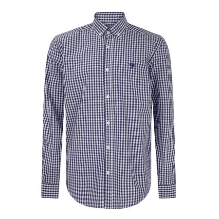 Felix Hardy Felix Hardy Overhemd navy / wit