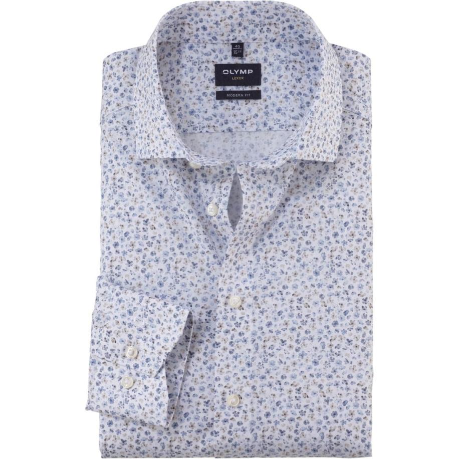 OLYMP Luxor Overhemd ML6 (vanaf 68 CM) wit Wit