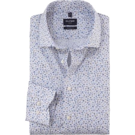 OLYMP Luxor Overhemd ML6 (vanaf 68 CM) wit