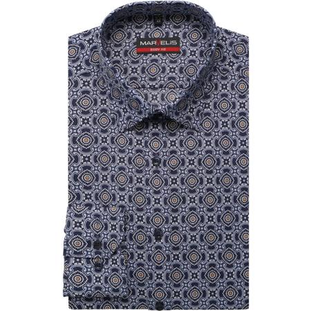 Marvelis Overhemd marine, Motief