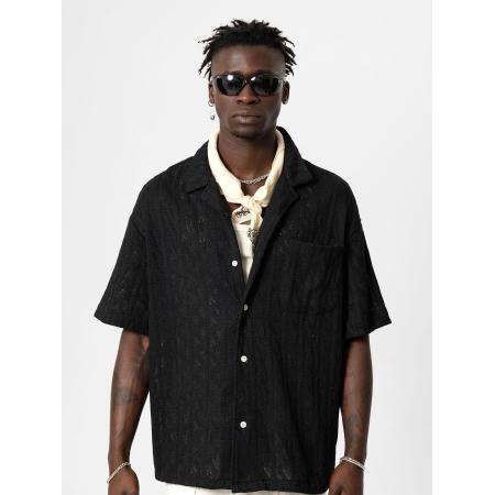 VAMOS CLO Overhemd zwart