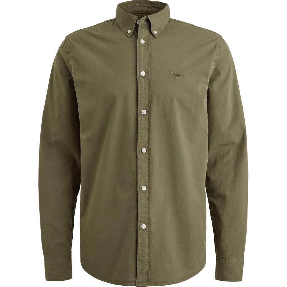 PME Legend American Classic Overhemd Olive Groen