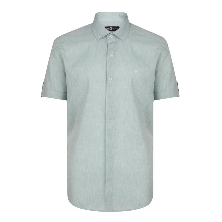 Jimmy Sanders Jimmy Sanders Overhemd pastelgroen -