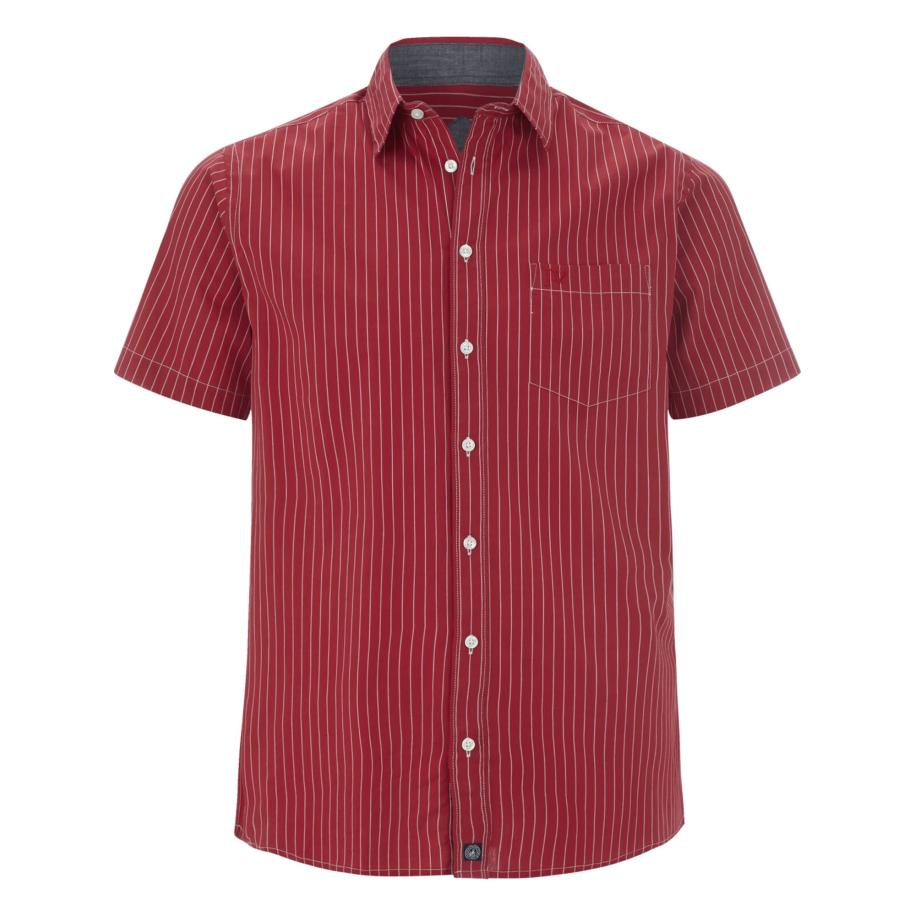 jan vanderstorm Jan Vanderstorm Overhemd Perttu rood -