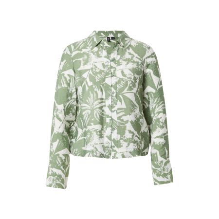 Vero Moda VERO MODA Blouse JOSIE donkergroen / wit