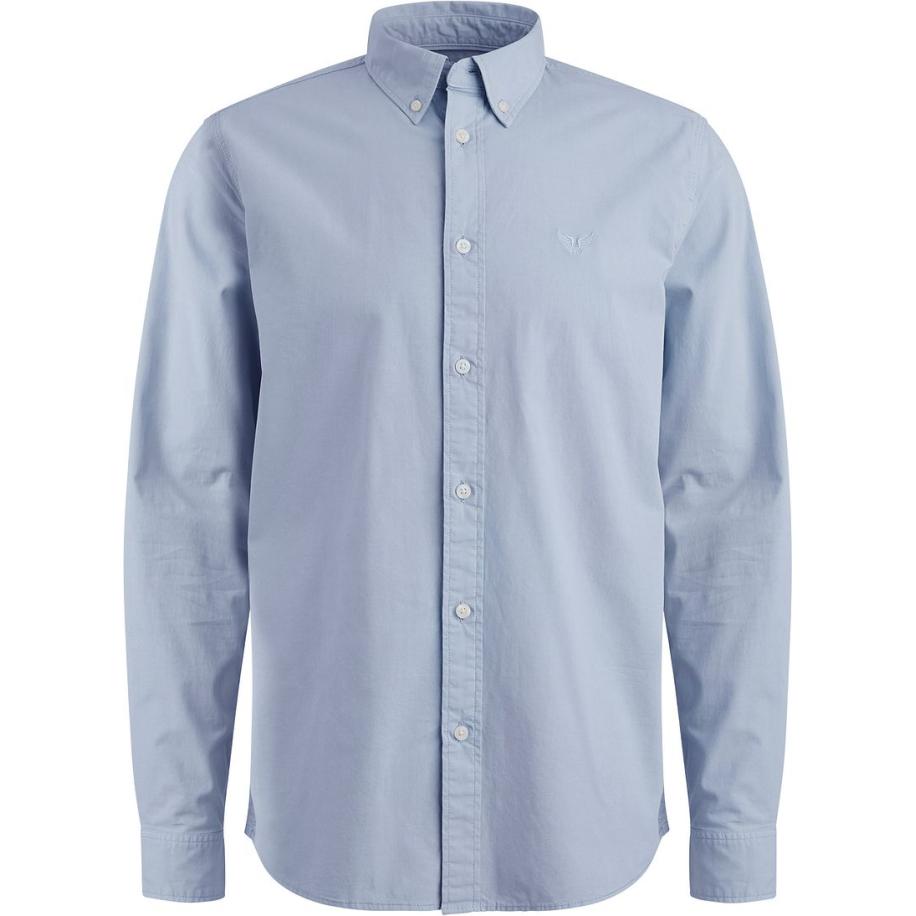 PME Legend American Classic Overhemd Lichtblauw Blauw