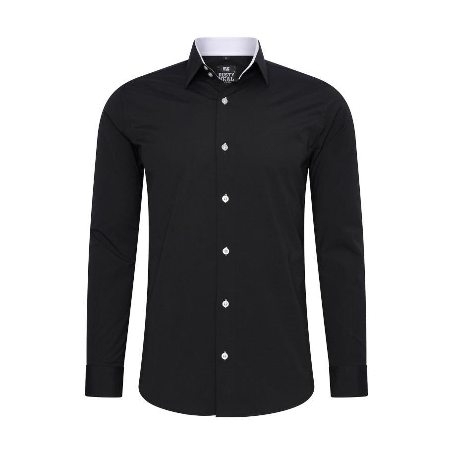 Rusty Neal Rusty Neal Overhemd zwart -