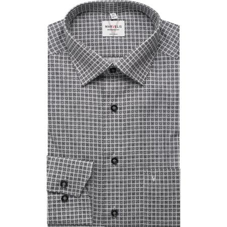 Marvelis Overhemd grijs, Motief