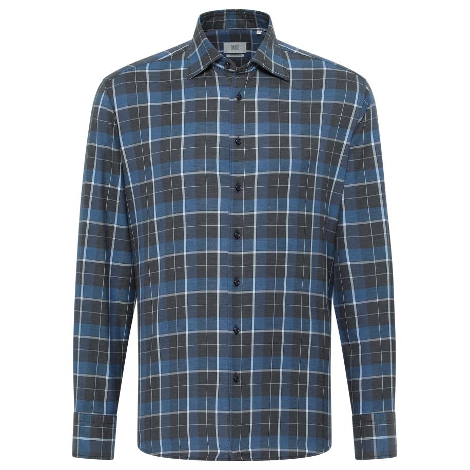 Eterna ETERNA Overhemd MODERN FIT donkerblauw -