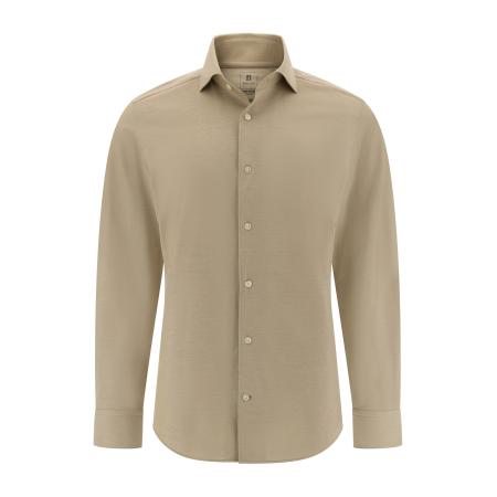 Boggi Milano Boggi Milano Overhemd beige