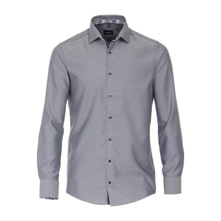 Venti Overhemd blauw, Faux-uni