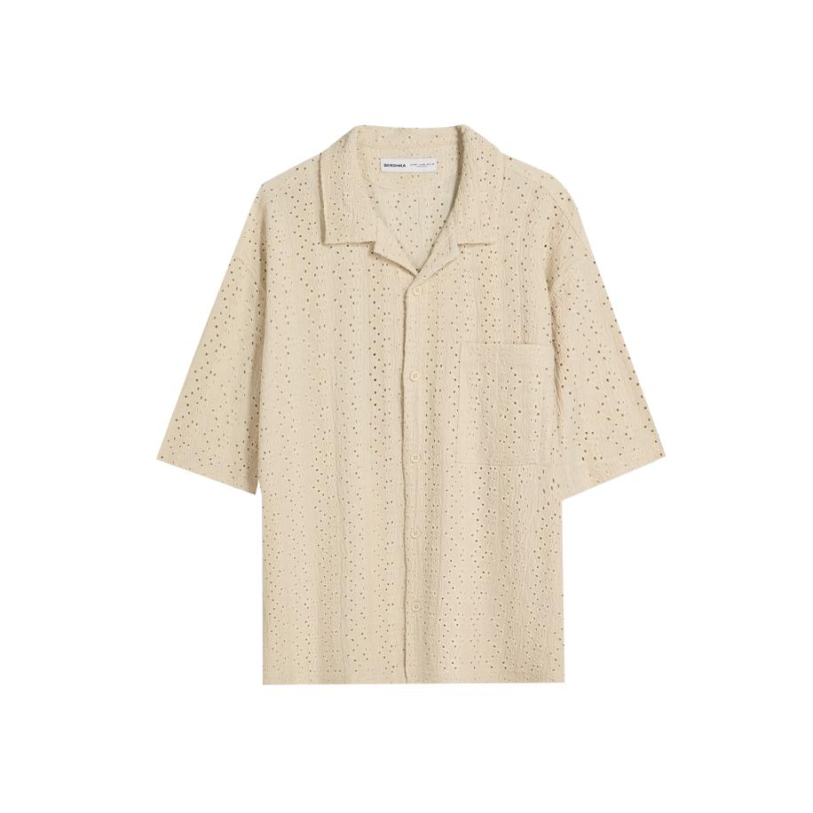 Bershka Bershka Overhemd sand -