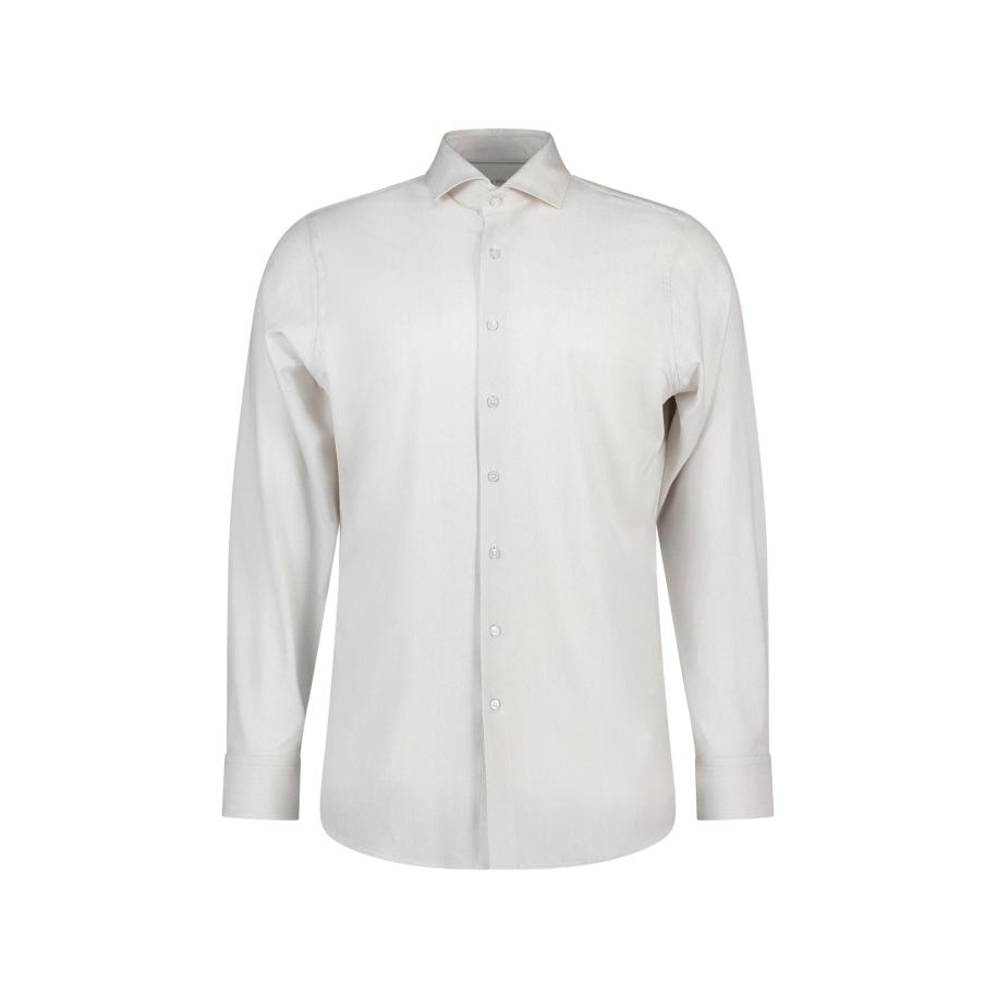 Roy Robson ROY ROBSON Zakelijk overhemd beige -