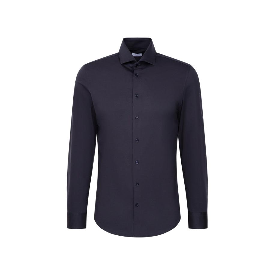 SEIDENSTICKER Zakelijk overhemd Schwarze Rose navy Blauw