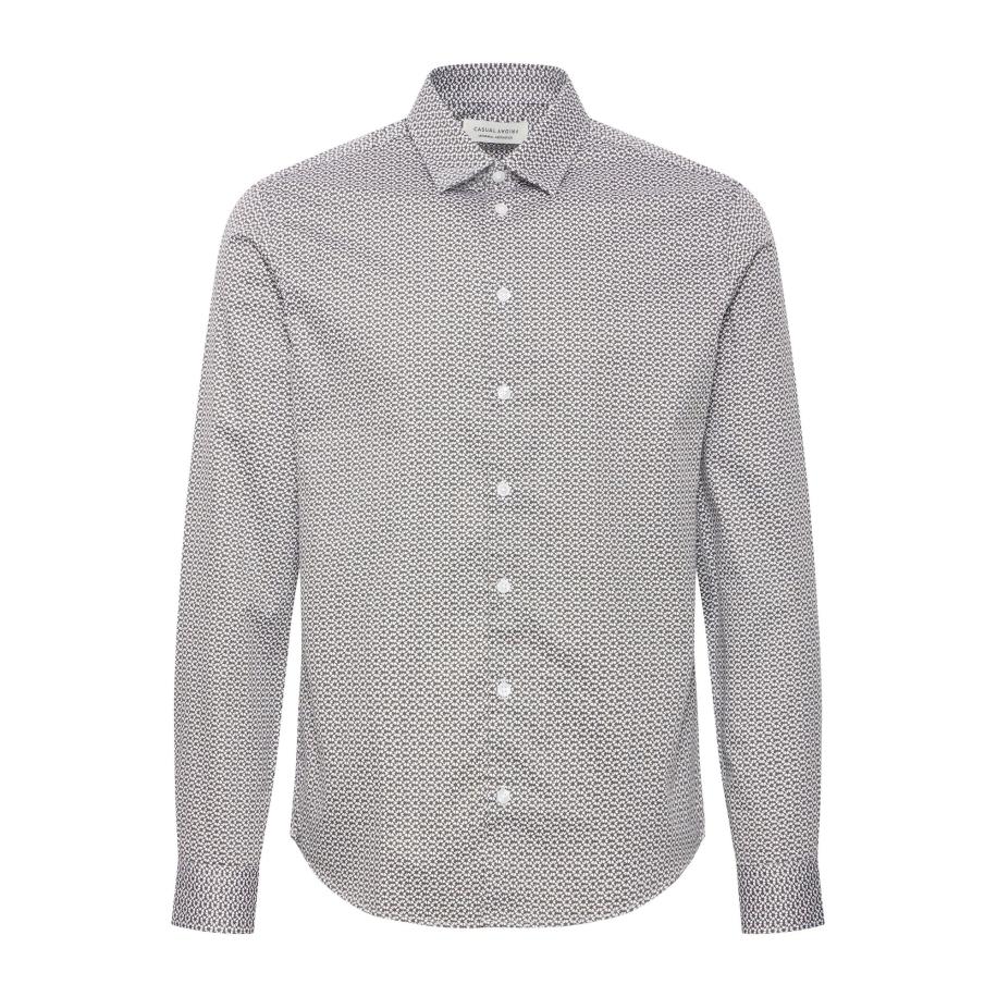 Casual Friday Casual Friday Zakelijk overhemd CFFRIDI olijfgroen -