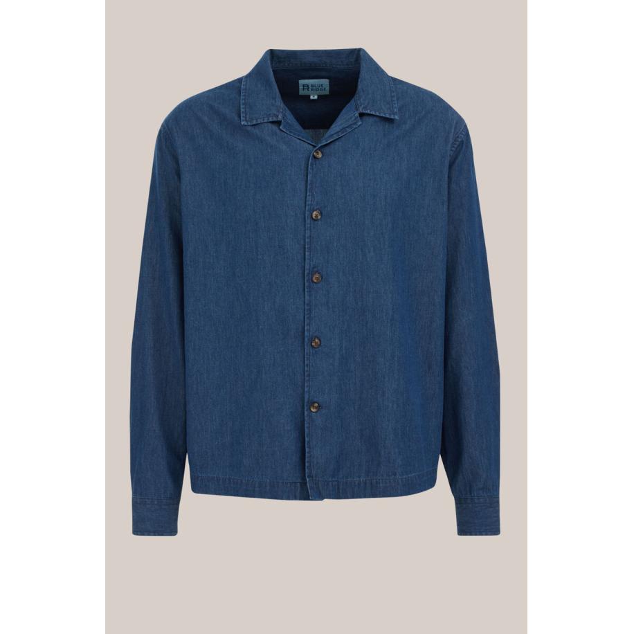 WE Fashion WE Fashion Overhemd blauw denim -