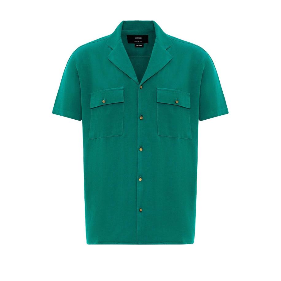 Antioch Antioch Overhemd groen -