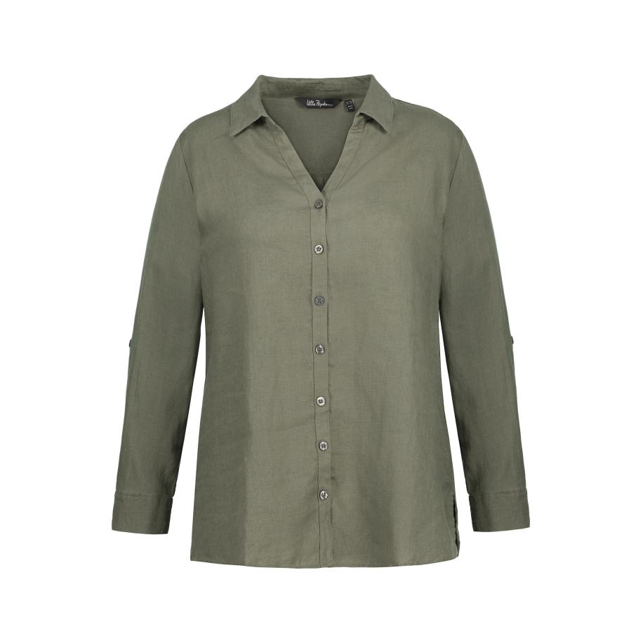Ulla Popken Ulla Popken Blouse groen -