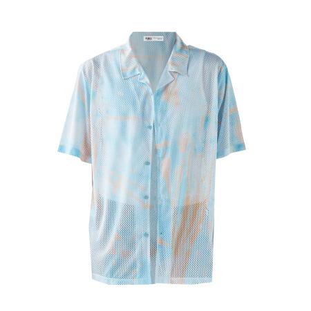 VAMOS CLO VAMOS CLO Overhemd blauw / oranje