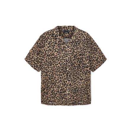 AllSaints AllSaints Overhemd bruin / brokaat / zwart