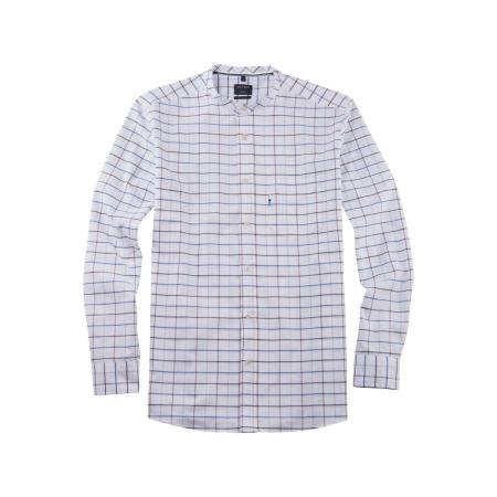 OLYMP Casual Overhemd wit, Ruit