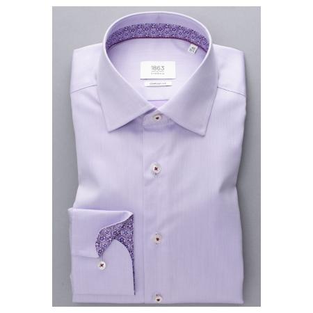 ETERNA 1863 Overhemd lila, Effen