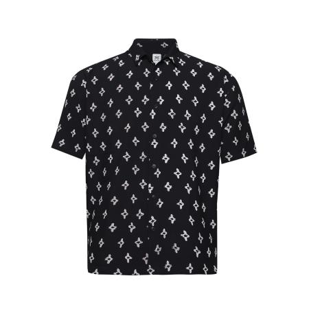 Campus Sutra Overhemd Toria zwart / wit