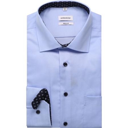 Seidensticker Overhemd ML6 (vanaf 68 CM) lichtblauw