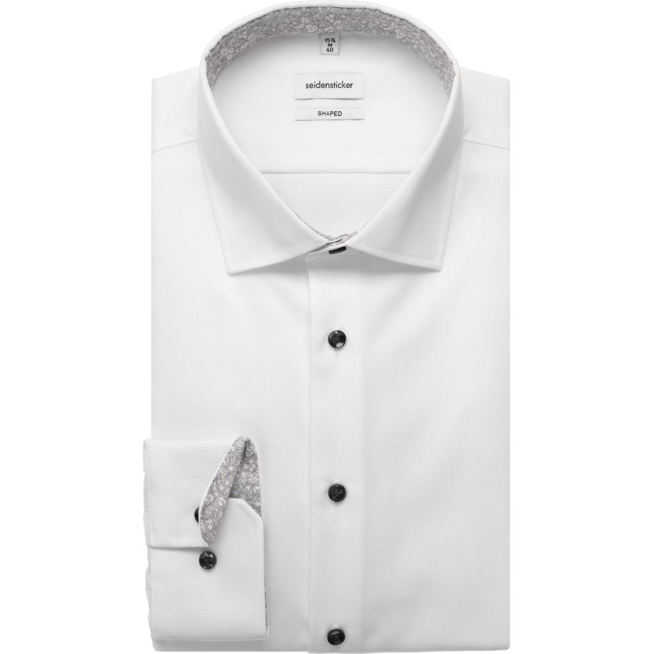 Seidensticker Overhemd ML6 (vanaf 68 CM) wit Wit