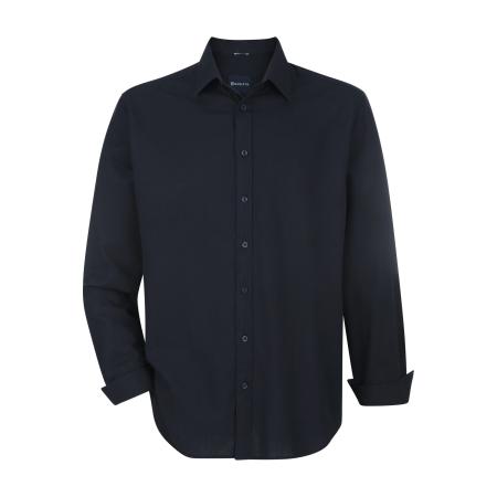 BABISTA Overhemd donkerblauw, Effen