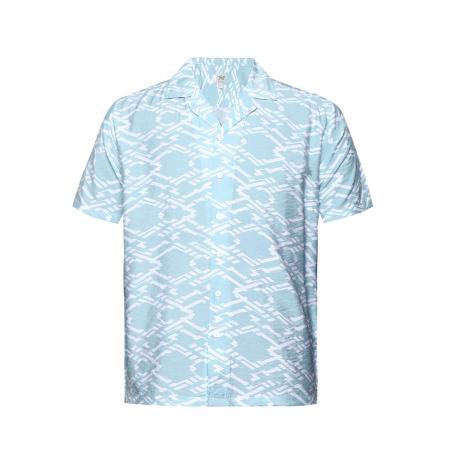 Campus Sutra Campus Sutra Overhemd Tahnee lichtblauw / wit