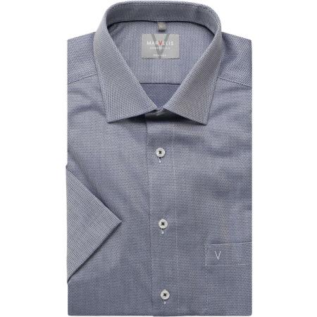Marvelis Overhemd Korte mouw marine
