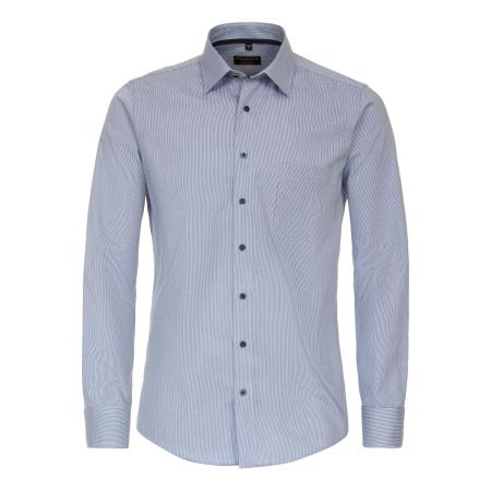 Redmond Overhemd blauw, Effen