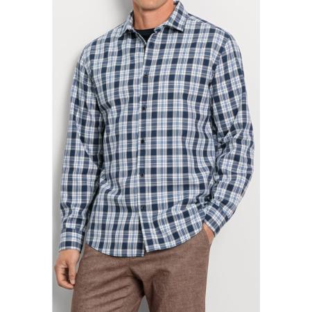 OLYMP Casual Overhemd marine, Ruit