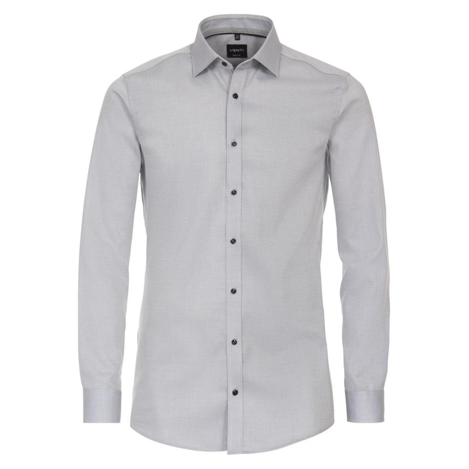 Venti Overhemd ML7 (72CM+) zilver Zilver