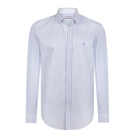 Felix Hardy Felix Hardy Overhemd lichtblauw / natuurwit