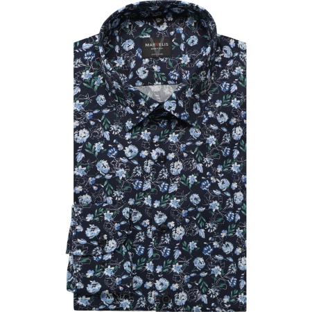 Marvelis Overhemd groen, Motief