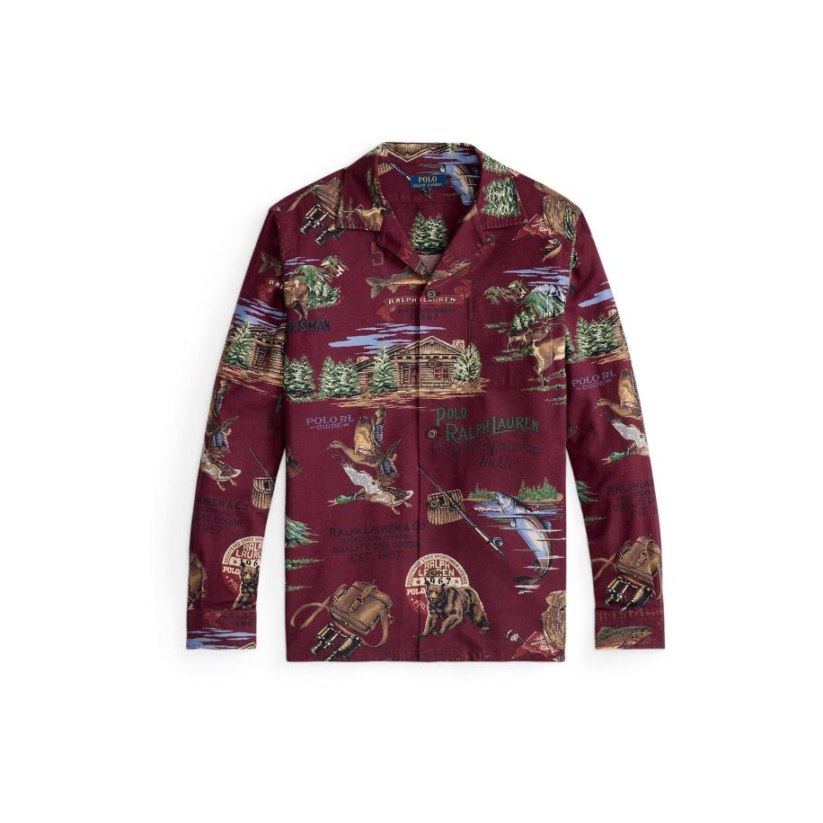 Polo Ralph Lauren Polo Ralph Lauren Overhemd lichtblauw / lichtbruin / groen / wijnrood -