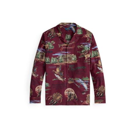 Polo Ralph Lauren Polo Ralph Lauren Overhemd lichtblauw / lichtbruin / groen / wijnrood