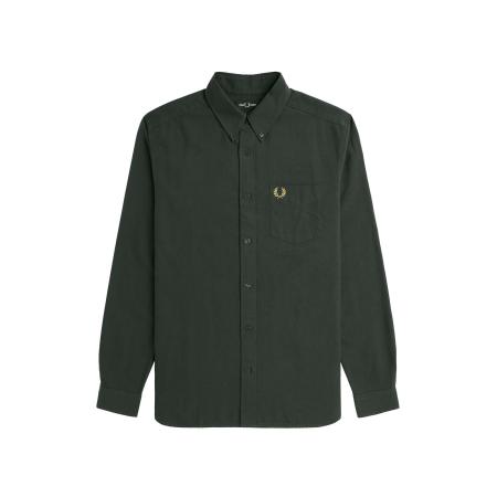 Fred Perry Fred Perry Overhemd olijfgroen